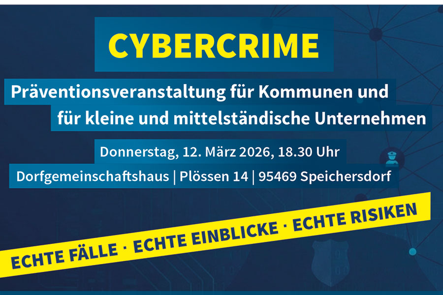 Präventionsveranstaltung zum Thema Cybercrime